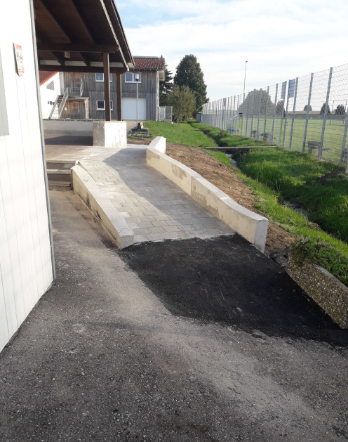 Rampe Sportplatz