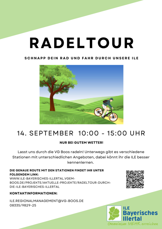 Flyer ILE Radeltour 2025