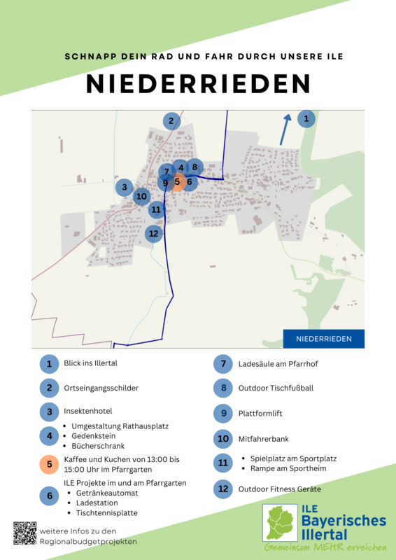 Flyer ILE Radeltour 2025