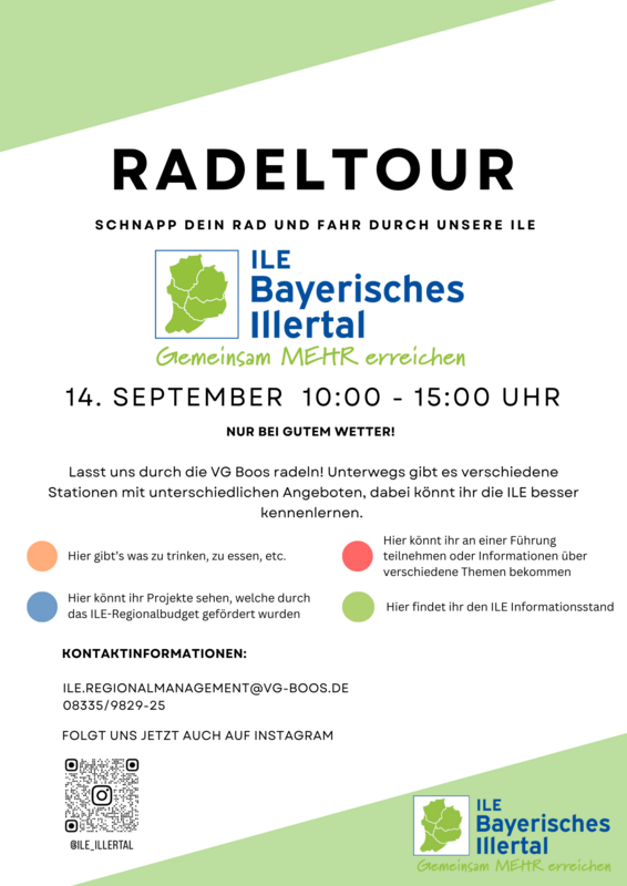 Flyer ILE Radeltour 2025